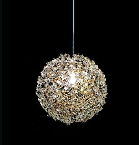 Imagem do produto COD LC: 130F - LUSTRE CRISTAL BOLA