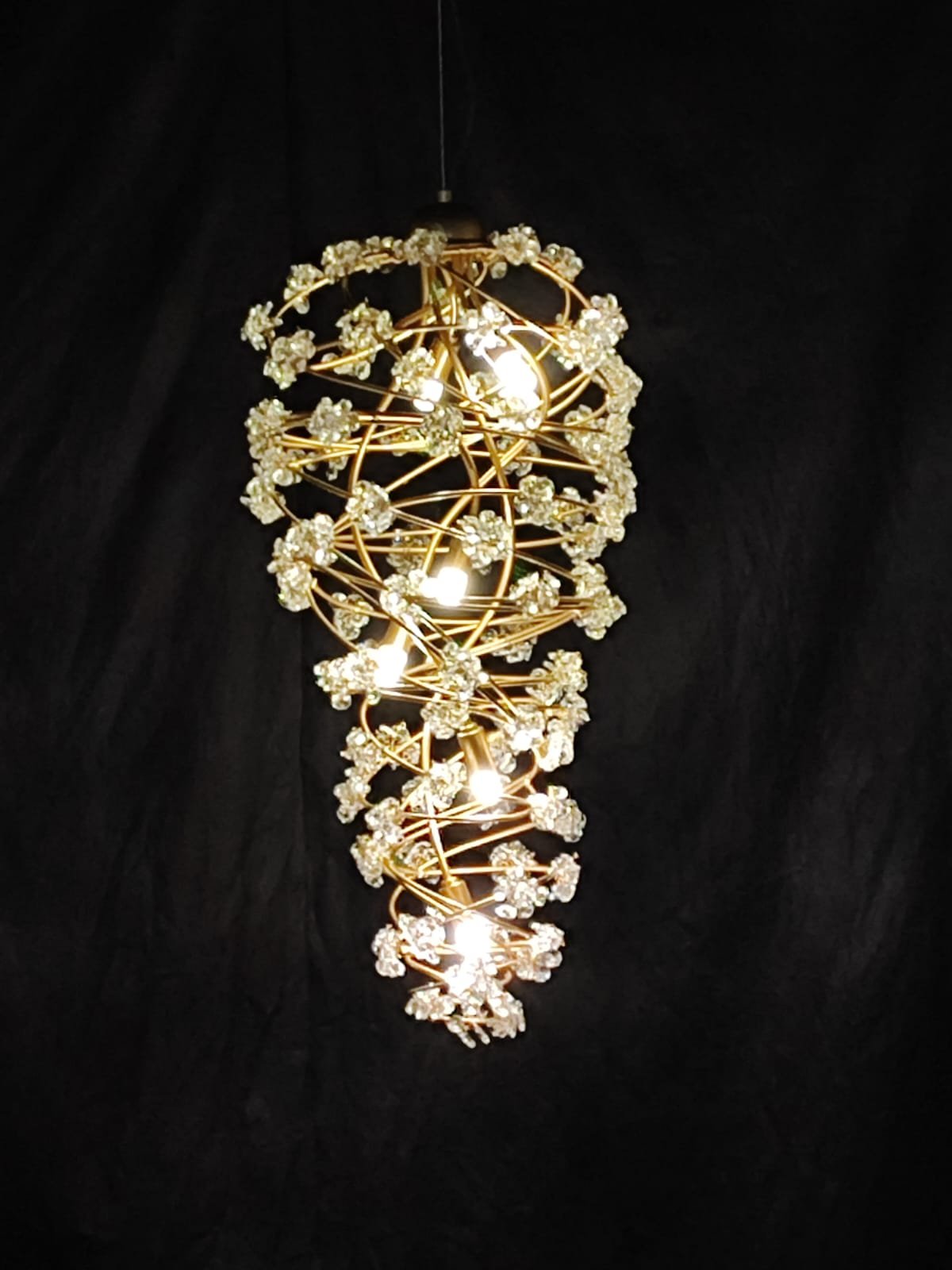 Imagem do produto COD PC:60 - LUSTRE CRISTAL TORNA/60